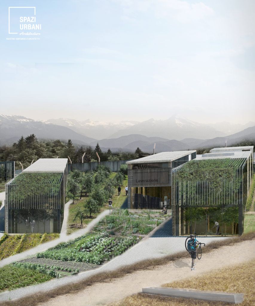 Consorzio produttivo Aziende Biologiche Valle Aventino-Sangro: edifici serra a Torricella Peligna