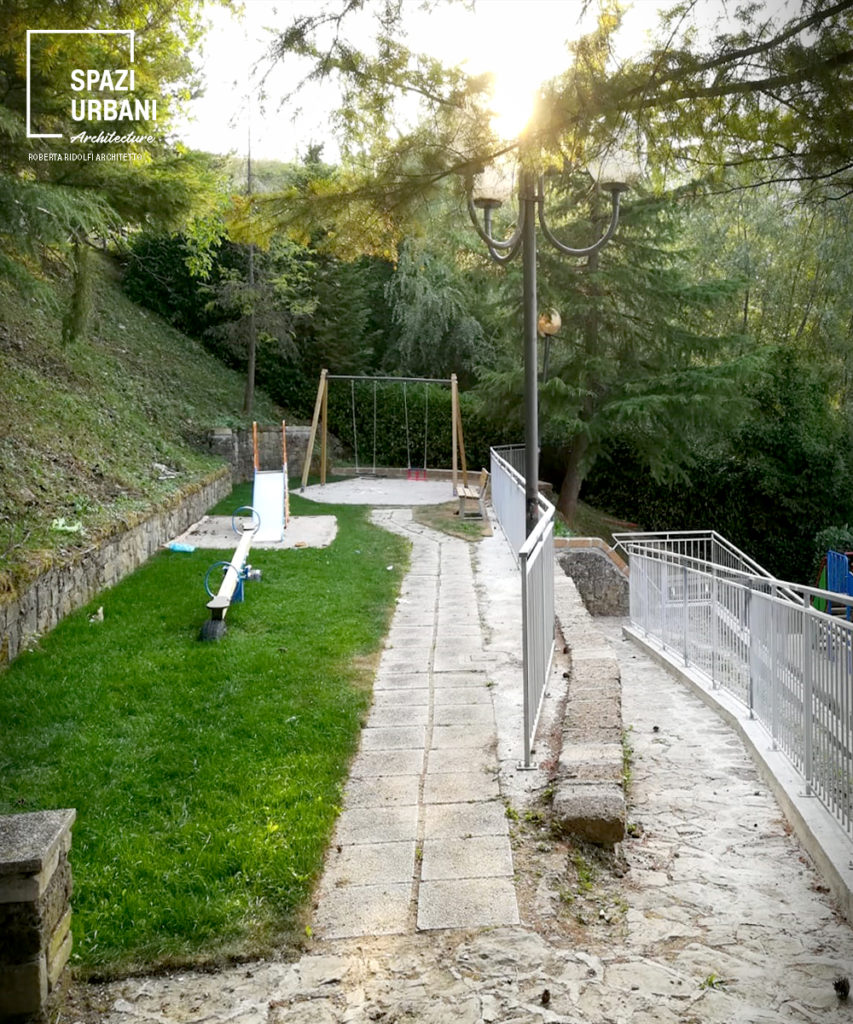 Messa in sicurezza dei parchi gioco di Crognaleto (TE)